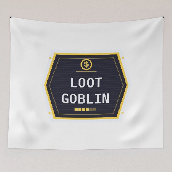 Item preview, Loot Goblin — Funny Gamer RPG Sticker designed and sold by One More Run.