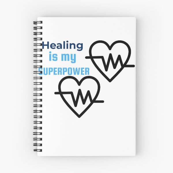 Item preview, Healing Is My Superpower | Healthcare Sticker designed and sold by Gravixa.