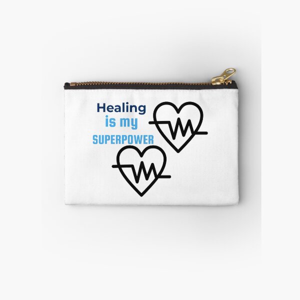 Item preview, Healing Is My Superpower | Healthcare Sticker designed and sold by Gravixa.