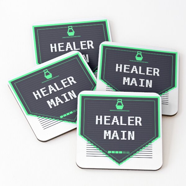 Item preview, Healer Main — Funny Gamer Class Sticker designed and sold by One More Run.