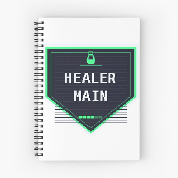 Item preview, Healer Main — Funny Gamer Class Sticker designed and sold by One More Run.