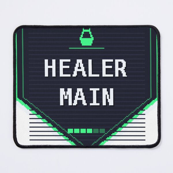 Item preview, Healer Main — Funny Gamer Class Sticker designed and sold by One More Run.