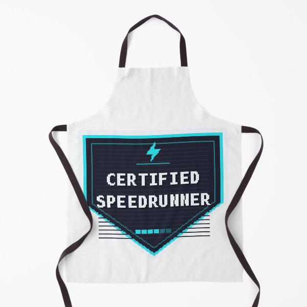 Item preview, Certified Speedrunner — Funny Gamer Sticker designed and sold by One More Run.