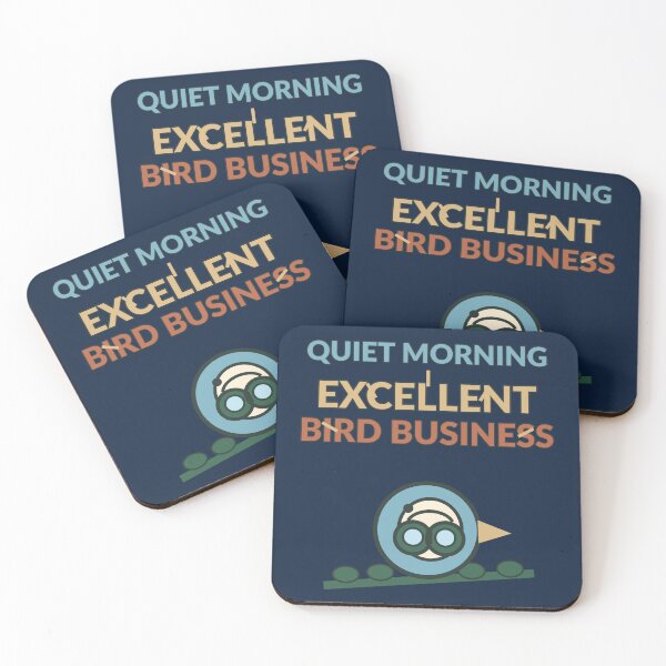 Item preview, Quiet Morning Excellent Bird Business Funny Birdwatching Design designed and sold by Nawi32.