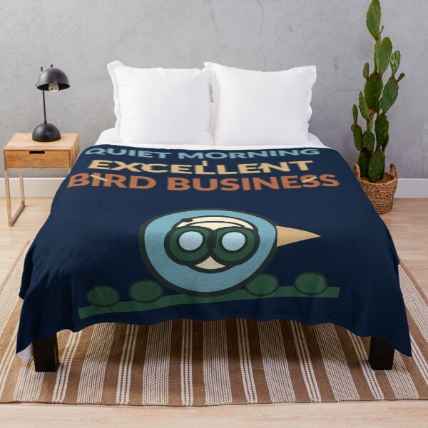 Item preview, Quiet Morning Excellent Bird Business Funny Birdwatching Design designed and sold by Nawi32.