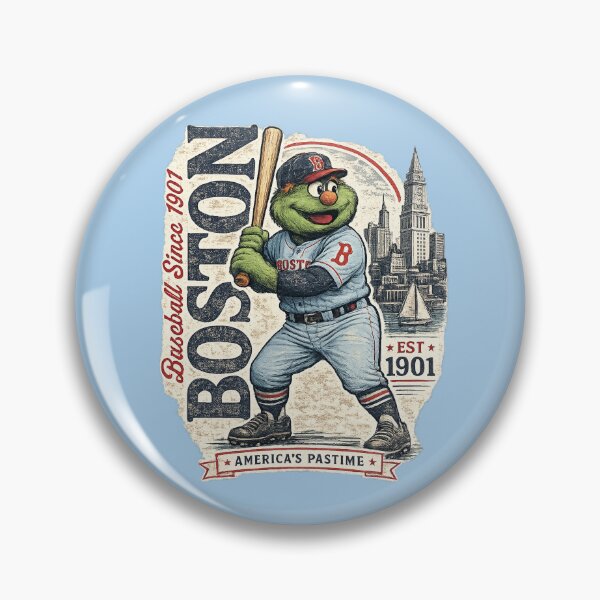 Artikelvorschau, Vintage Boston Baseball, Retro Beantown Baseball Art, Historisches Baseball-T-Shirt entworfen und verkauft von GhostDawgs.