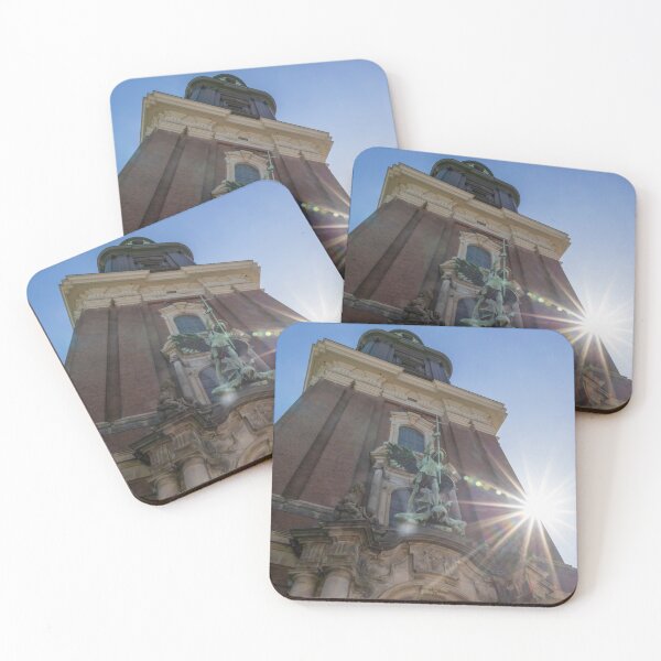 Item preview, St. Michael's Church Facade with Sunburst, Hamburg designed and sold by jrtwynam.
