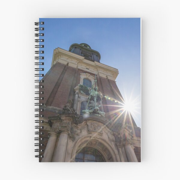 Item preview, St. Michael's Church Facade with Sunburst, Hamburg designed and sold by jrtwynam.