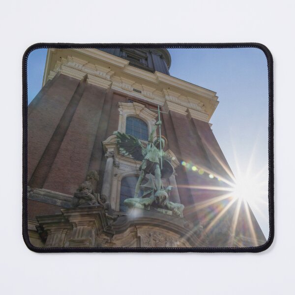 Item preview, St. Michael's Church Facade with Sunburst, Hamburg designed and sold by jrtwynam.