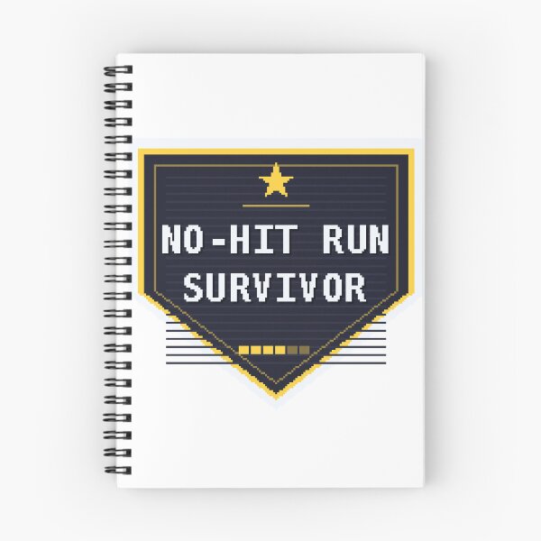 Item preview, No-Hit Run Survivor — Funny Gamer Sticker designed and sold by One More Run.