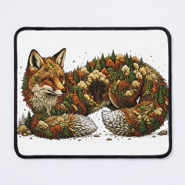 Item preview, Forest Fox Landscape Fusion designed and sold by GabeMountainArt.
