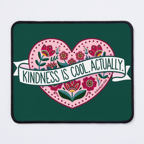 Item preview, Kindness is Cool, Actually - Transparent designed and sold by scrambledpegs.