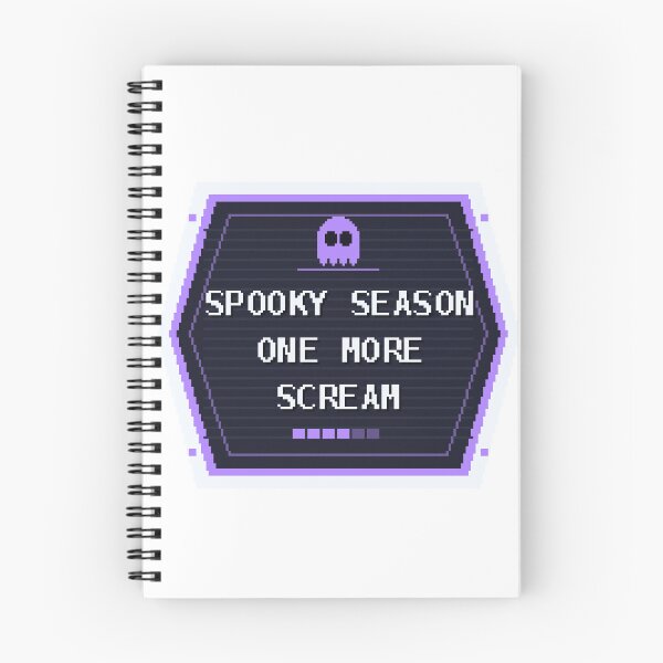 Item preview, Spooky Season One More Scream — Funny Gamer Halloween Sticker designed and sold by One More Run.