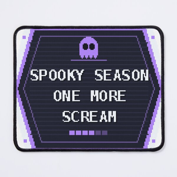Item preview, Spooky Season One More Scream — Funny Gamer Halloween Sticker designed and sold by One More Run.