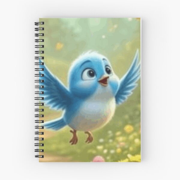 Item preview, Cute Little Bird | Whimsical Kawaii Bird Illustration | Adorable Nature Art for Gifts & Everyday Accessories designed and sold by ViniSArunStudio.