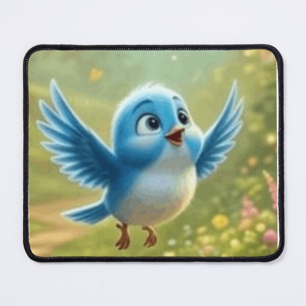 Item preview, Cute Little Bird | Whimsical Kawaii Bird Illustration | Adorable Nature Art for Gifts & Everyday Accessories designed and sold by ViniSArunStudio.