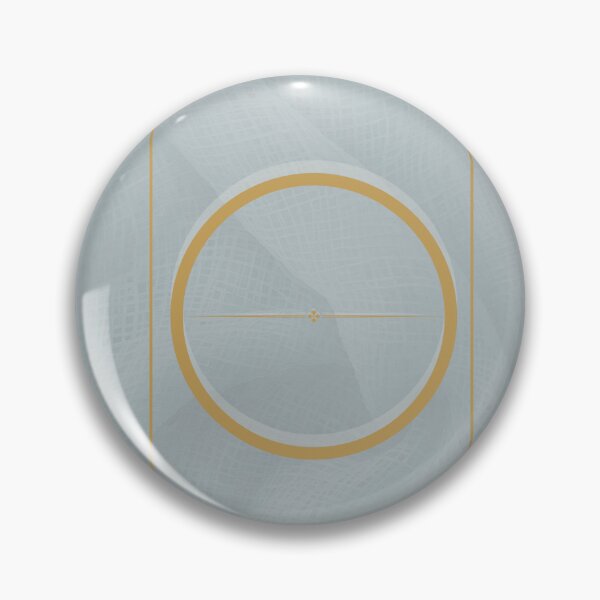 Item preview, Minimalist Gold Negative Space Circle, Architectural Fine Art Print designed and sold by Diseño que alegran tu día.