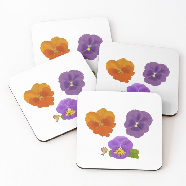 Item preview, Viola Flower - Violet Bloom Botanical Art designed and sold by Silver  Stone.