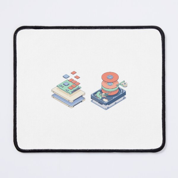 Item preview, SSD vs HDD Exploded Comparison - Homelab Storage Art designed and sold by Node & Switch.