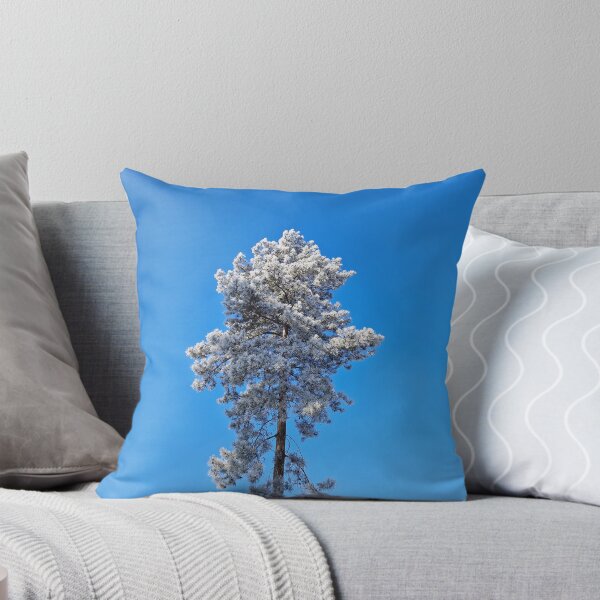 Item preview, frosted tall pine tree designed and sold by psychoshadow.