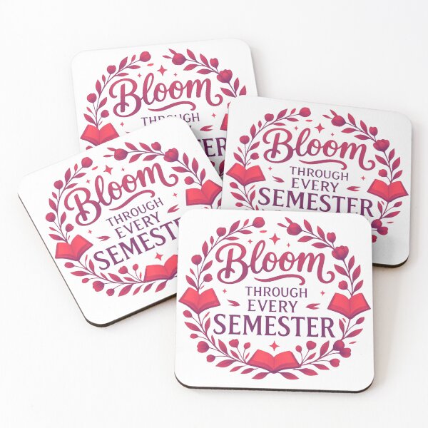Item preview, Bloom Through Every Semester Academic Radiant Magenta designed and sold by TrinovaCreates.