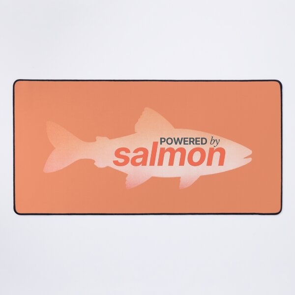 Item preview, Powered by Salmon designed and sold by AlaskaExtreme.