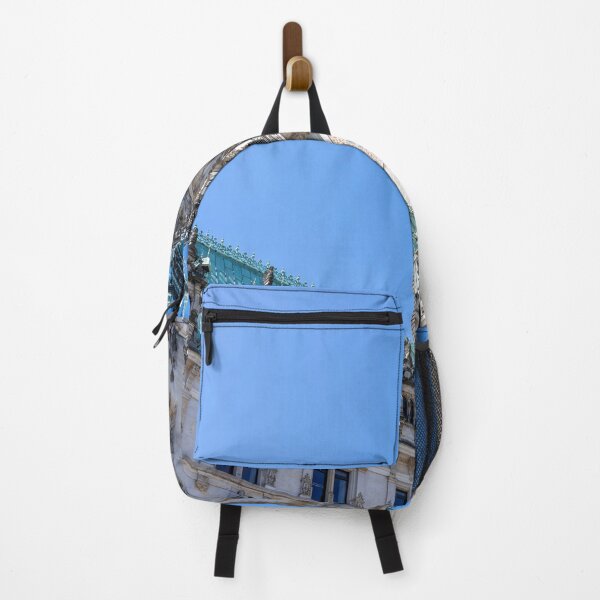 Item preview, Hamburg Town Hall Tower Against Clear Blue Sky designed and sold by jrtwynam.