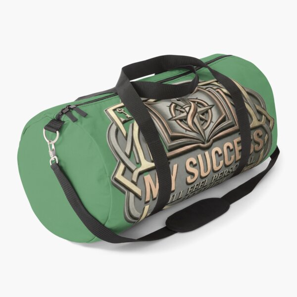 Item preview, My Success Will Feel Personal To Them - Metal Crest Quote Sticker designed and sold by Scro-Ciob-Shop.