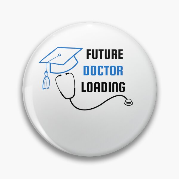 Item preview, Future Doctor Loading... | Medical Student Sticker designed and sold by Gravixa.