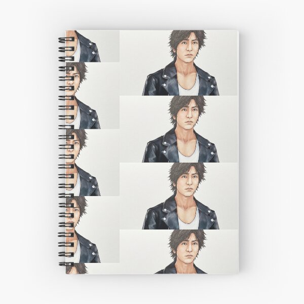 Item preview, Watercolor Style Anime Man in Leather Jacket designed and sold by KaleChub.