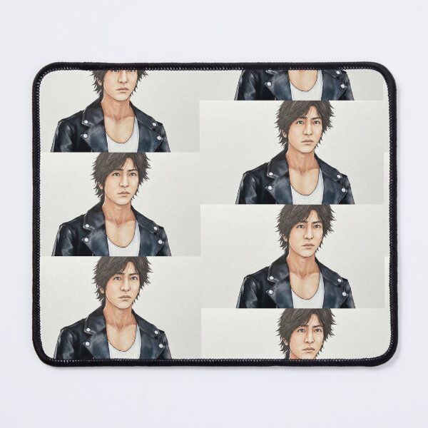 Item preview, Watercolor Style Anime Man in Leather Jacket designed and sold by KaleChub.