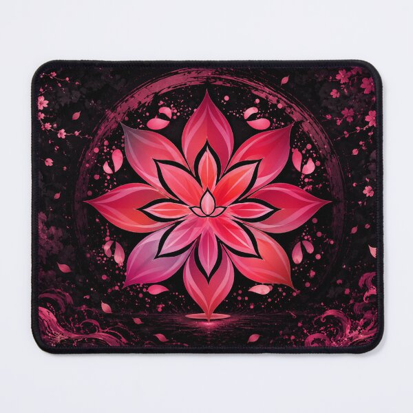 Item preview, Pink Lotus Mandala: Symbol of Peace and Renewal designed and sold by Fei Long Design Hub.