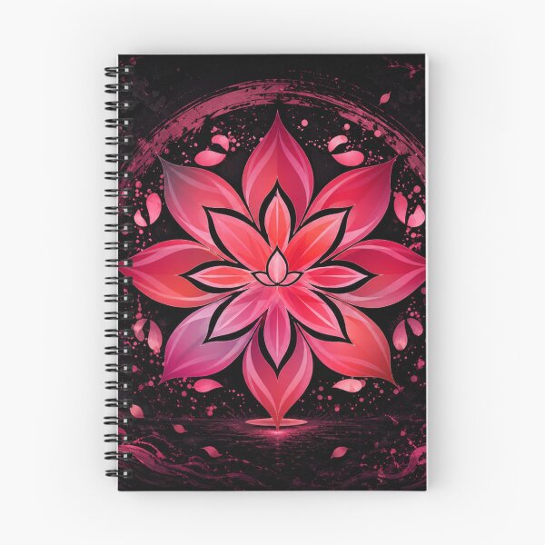Item preview, Pink Lotus Mandala: Symbol of Peace and Renewal designed and sold by Fei Long Design Hub.