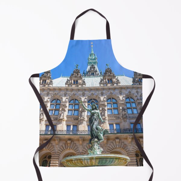 Item preview, Hamburg Town Hall with Hygieia Fountain on a Sunny Day designed and sold by jrtwynam.