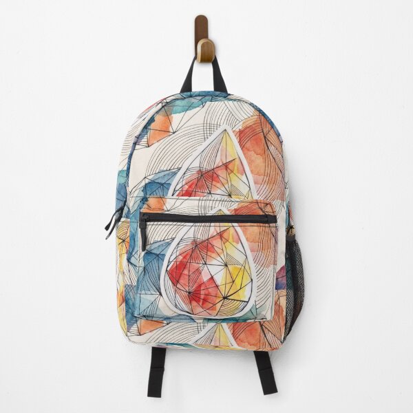 Item preview, Abstract Geometric Watercolor Drop designed and sold by Purpleclomb.