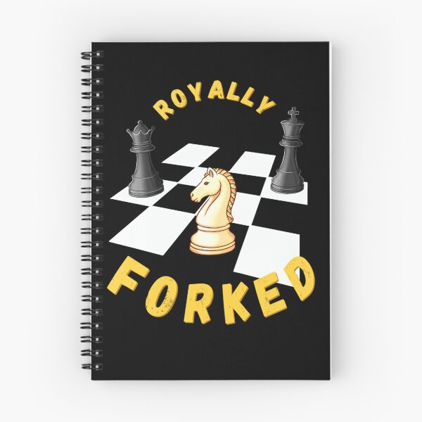 Item preview, Royally Forked- Chess - Knight move designed and sold by Roysdisturbia.
