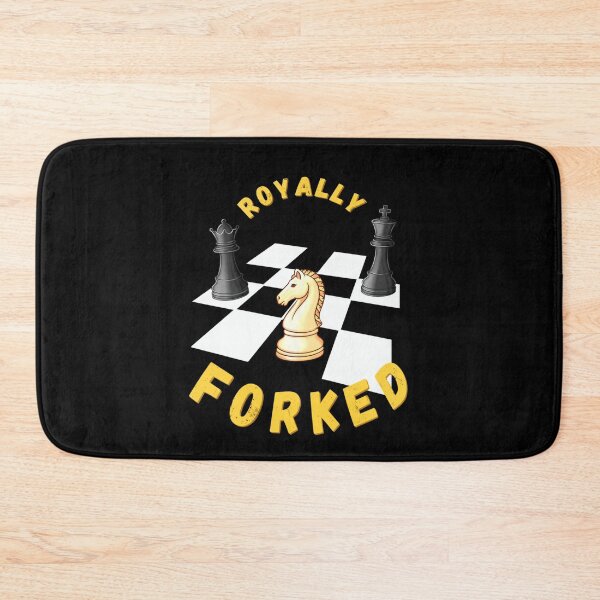 Item preview, Royally Forked- Chess - Knight move designed and sold by Roysdisturbia.