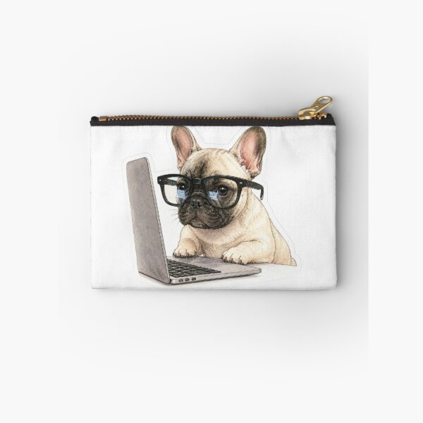Item preview, Nerdy French Bulldog designed and sold by Snurly.