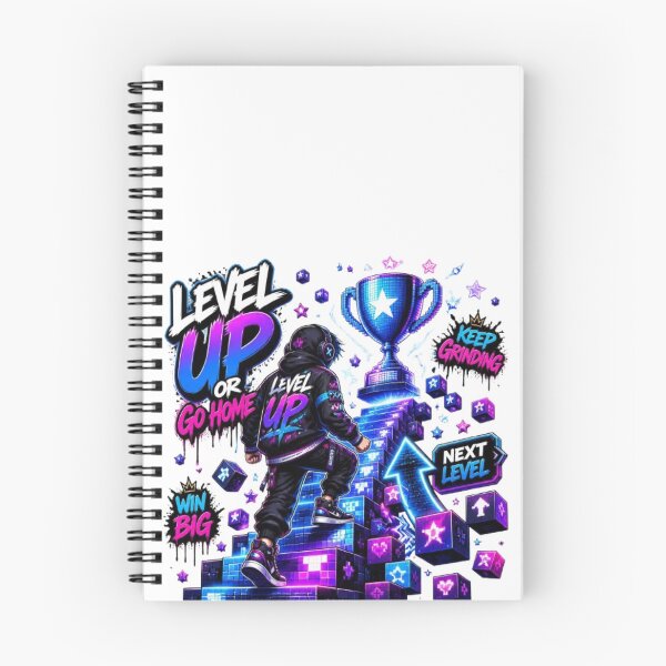 Item preview, Level Up or Go Home Gaming Shirt | Motivational Gamer Quote Sticker designed and sold by Stylestickers55.