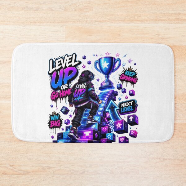 Item preview, Level Up or Go Home Gaming Shirt | Motivational Gamer Quote Sticker designed and sold by Stylestickers55.