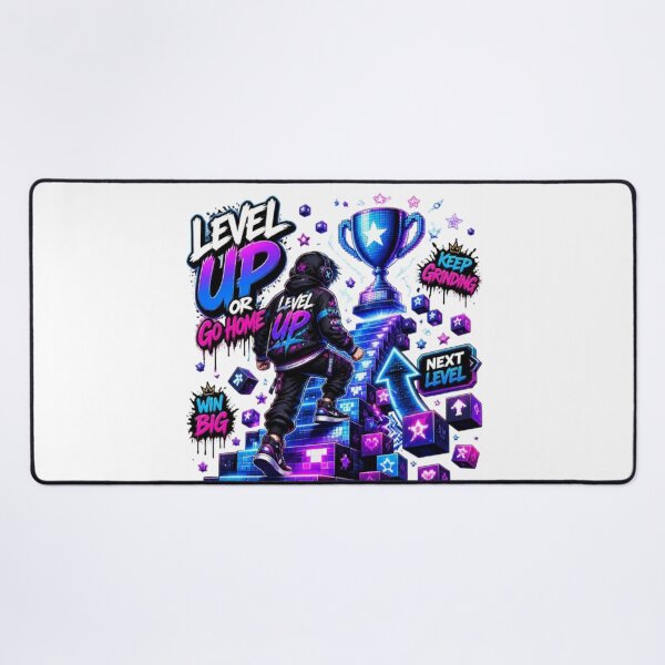 Item preview, Level Up or Go Home Gaming Shirt | Motivational Gamer Quote Sticker designed and sold by Stylestickers55.