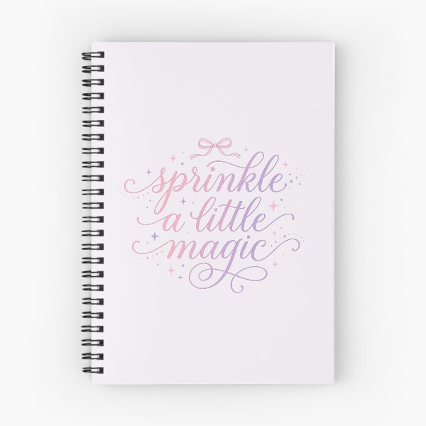 Item preview, Sprinkle a Little Magic Script Quote designed and sold by Magimel.