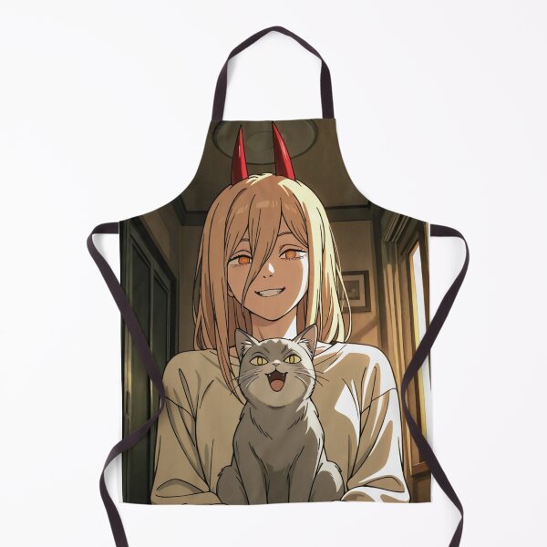 Item preview, Art - Stylized Manga Heroine, Portrait with Red Horns designed and sold by AnimeShin.