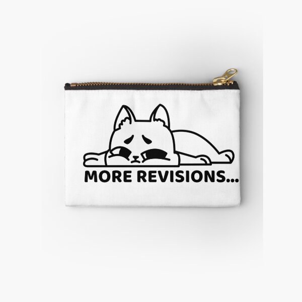 Item preview, More Revisions Cat | Funny Freelancer Design designed and sold by Mammoths.