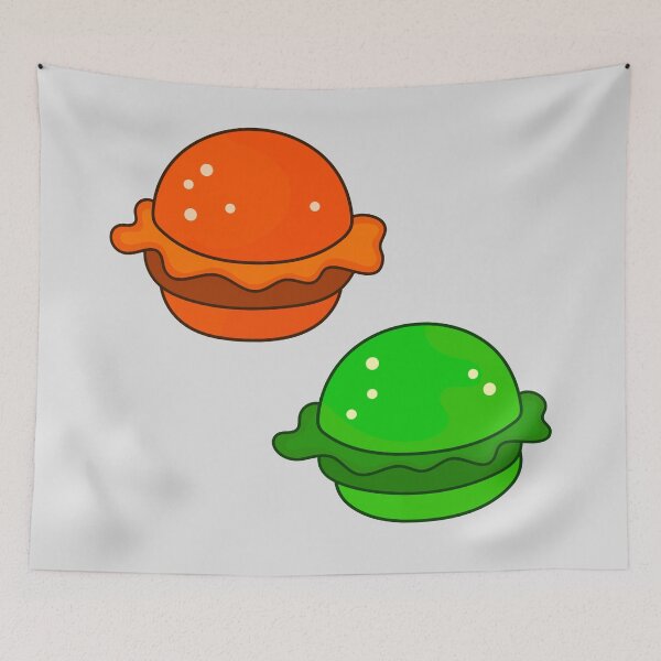 Item preview, Pack Orange and Green Pretty Patty - SpongeBob designed and sold by DibujandoPorfa.