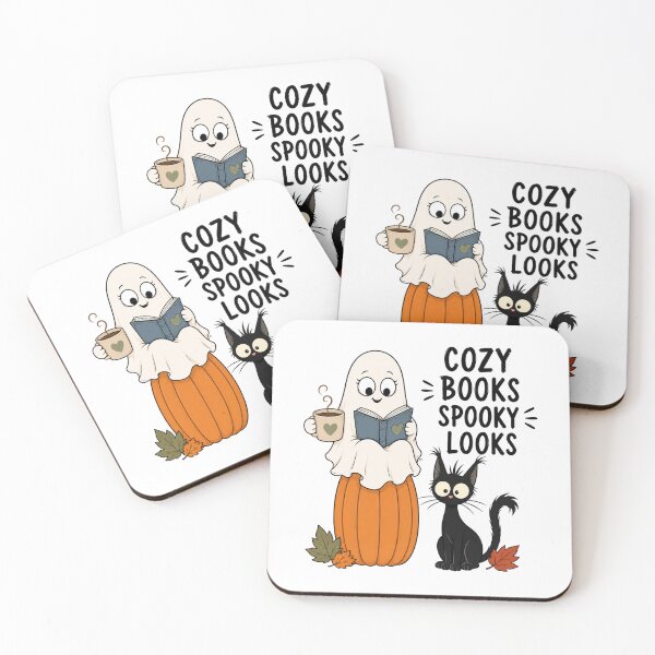 Item preview, Cozy Books Spooky Looks Ghost designed and sold by Barnfield and Co.
