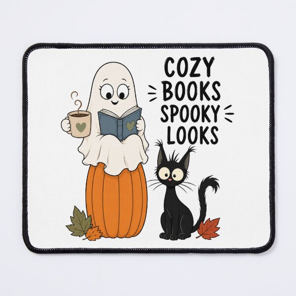 Item preview, Cozy Books Spooky Looks Ghost designed and sold by Barnfield and Co.