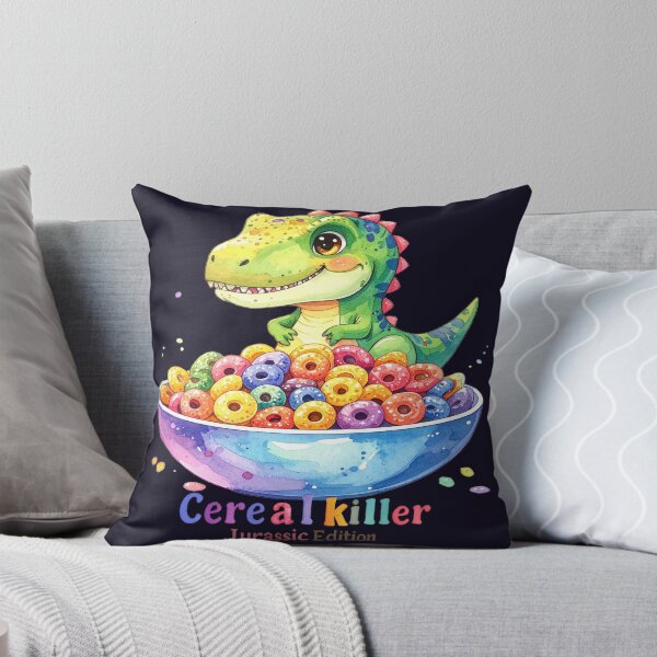 Item preview, Cereal Killer – Jurassic Edition Dino Humor designed and sold by LiskoDesign.