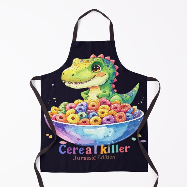 Item preview, Cereal Killer – Jurassic Edition Dino Humor designed and sold by LiskoDesign.