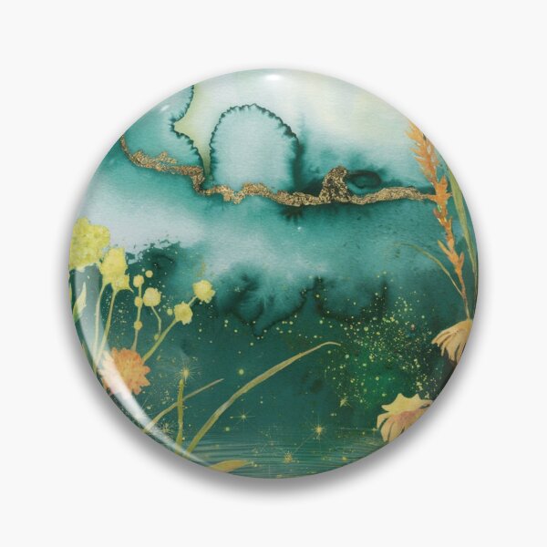 Item preview, Lakeshore meadow wildflowers repeat pattern – meadow buttercup designed and sold by 123ks.